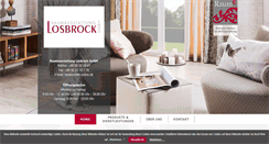 Desktop Screenshot of loesbrock-raumausstattung.de